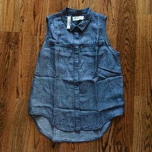 Madewell Denim Top